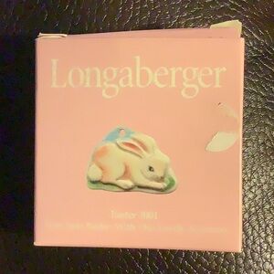 2001 Longaberger Small Easter Basket Tie-On